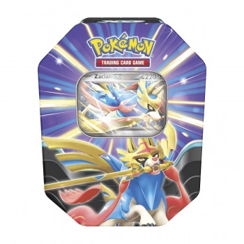 Pokemon Scarlet & Violet: Zacian ex Slashing Legends Skardinė dėžutė (4 Booster Pakuotės)